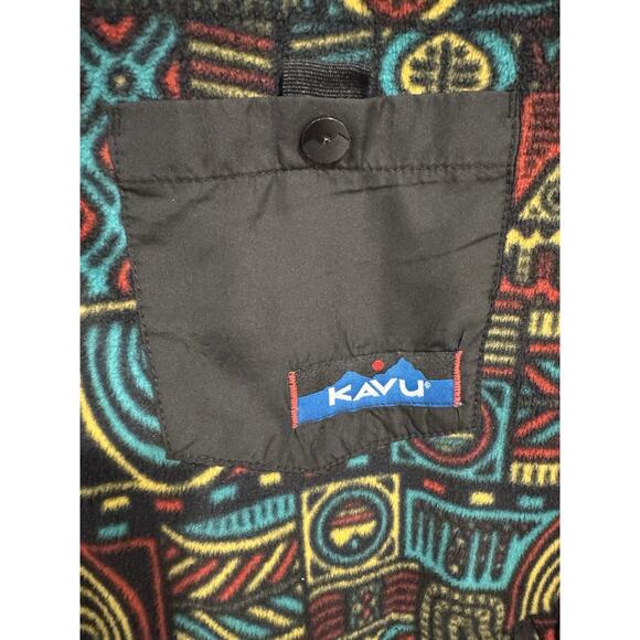 Kavu Teannaway Fleece Sweatshirt Vibes Size Medium - Picture 4 of 8